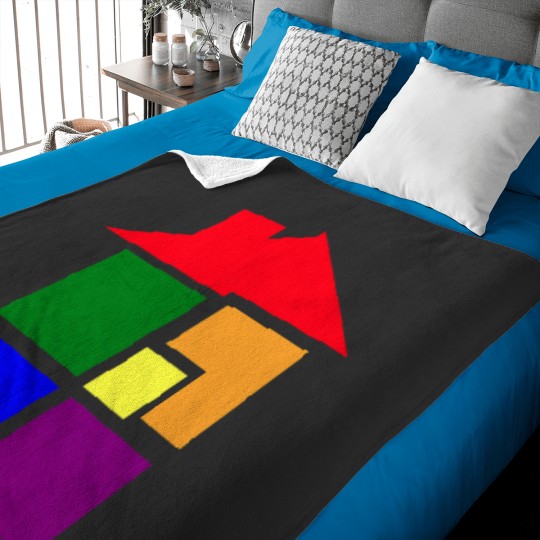 Discover Rainbow Sburb Logo  Rainbow Sburb Logo Baby Blankets