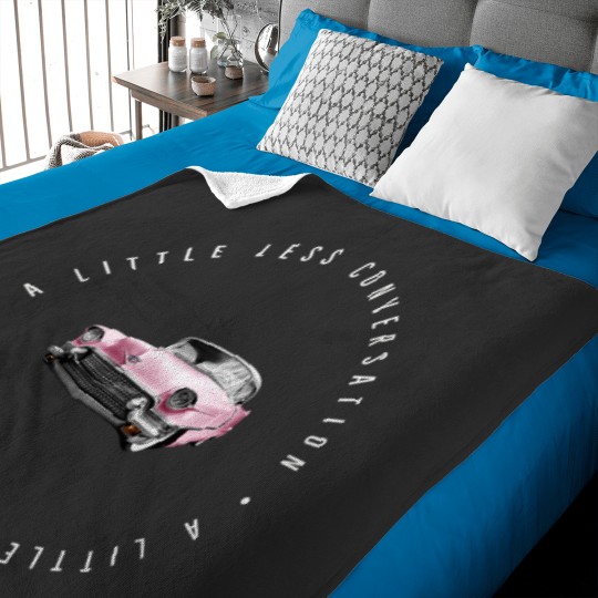 Discover A little less conversation a little more action Baby Blankets