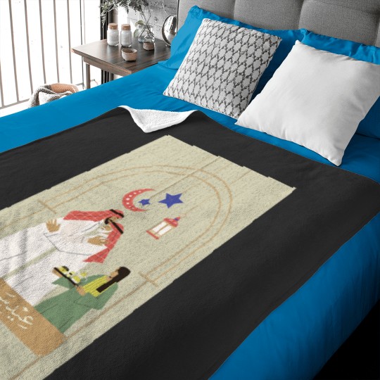Discover Eid Mubarak Baby Blanket - Celebration Design