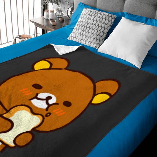 Discover Rilakkuma Bear Baby Blankets