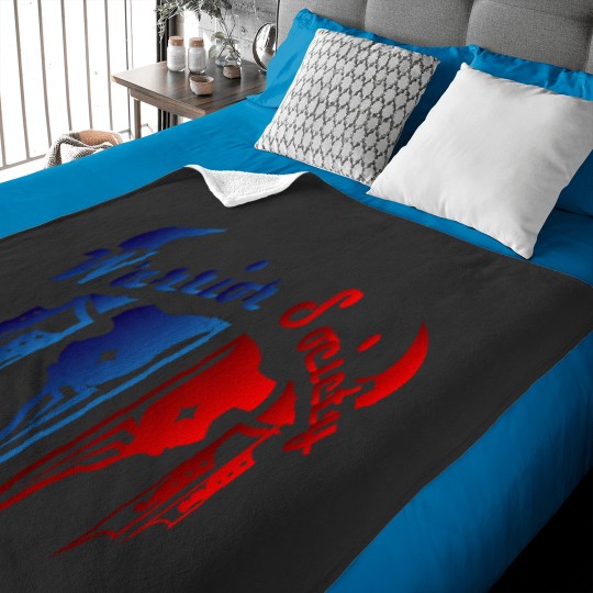 Discover Warrior Society Buffalo Baby Blankets