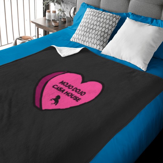 Discover Mojo Dojo Casa House Candy Heart Baby Blankets