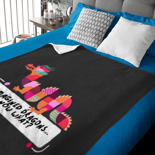 Discover I Imagined Dragons. Now What Baby Blankets