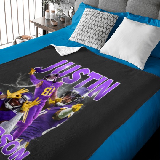 Discover Justin Jefferson Baby Blankets Collection