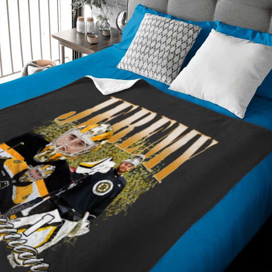Discover Jeremy Swayman Baby Blankets Ice Hockey American Professional Hockey Championship Sport Merch Vintage Baby Blankets