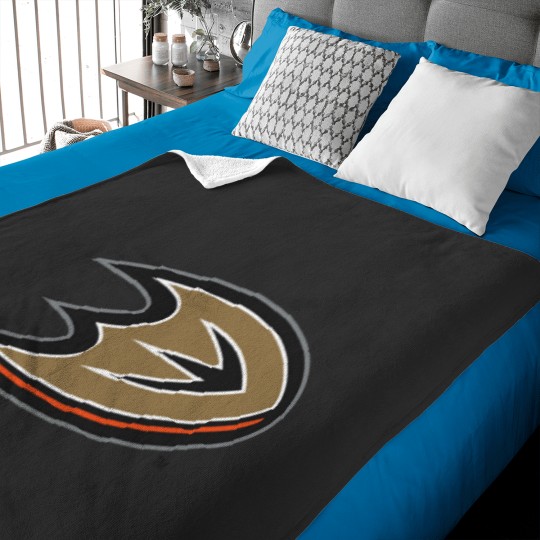 Discover Anaheim Ducks Logo Baby Blankets