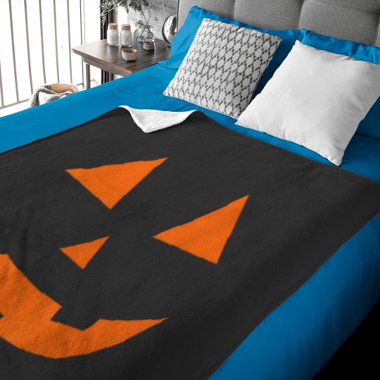 Discover Jack o Lantern pumpkin face easy halloween costume T-Shirt Baby Blankets