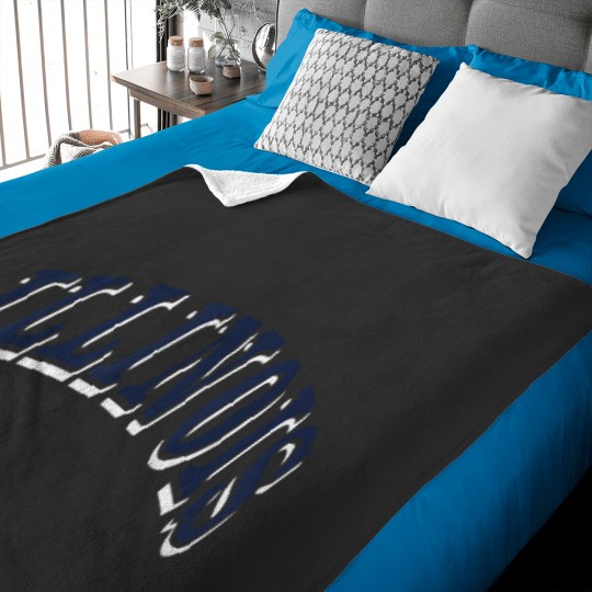 Discover Illinois Baby Blankets