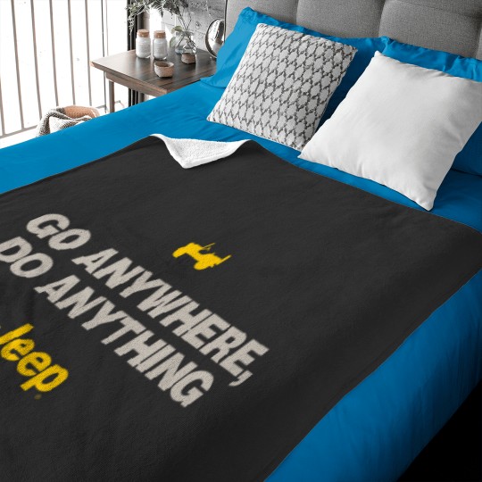 Discover Jeep Go Anywhere Do Anything Baby Blankets