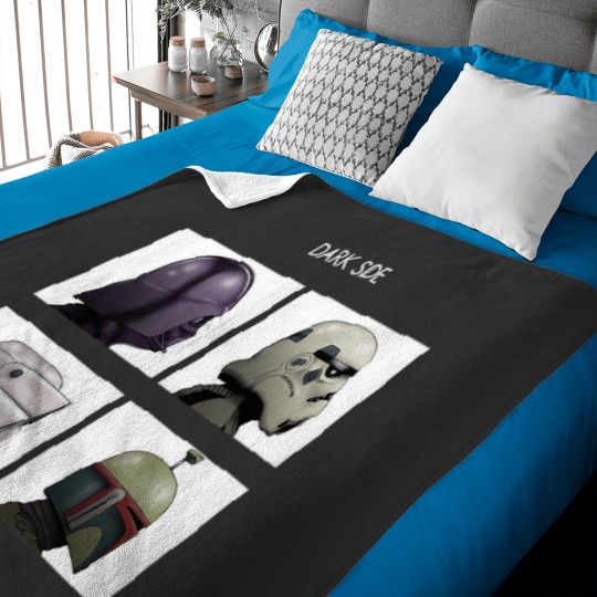Discover Star Warsss Dark Side Album Cover Character Panels Baby Blankets
