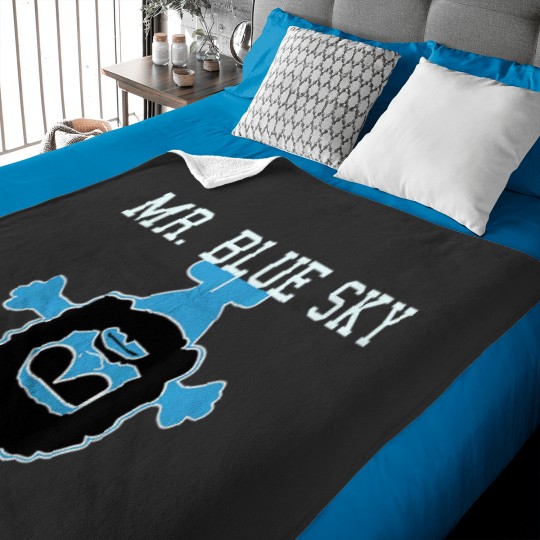 Discover Mr. Blue Sky for Blue Lovers Baby Blankets