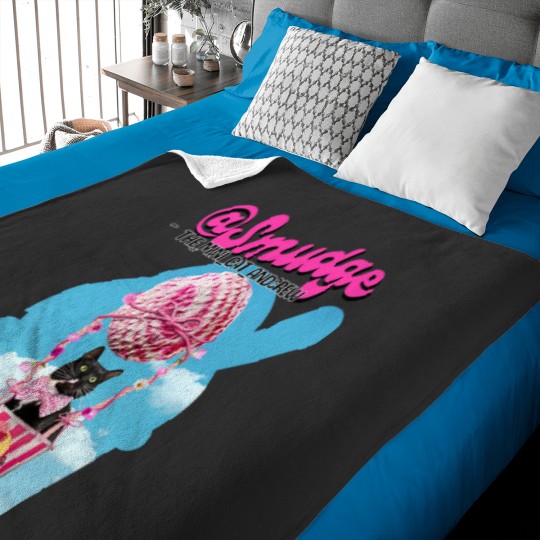 Discover Smudge In A Hot Air Ice Cream Balloon Baby Blankets