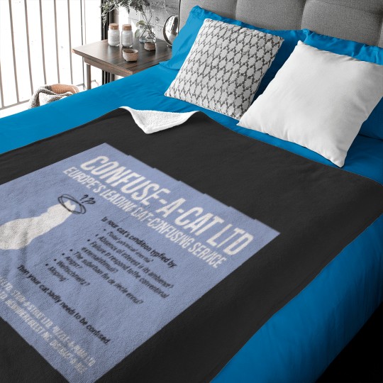 Discover Monty Pythons ConfuseACat Ltd Baby Blankets