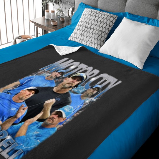 Discover Vintage 90s Motorcity Dan Baby Blanket Collection
