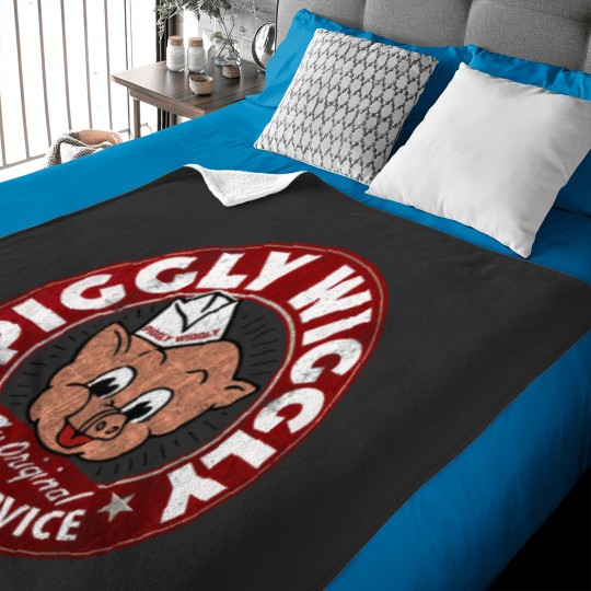 Discover Market Store Vintagess Logo Essential Baby Blankets