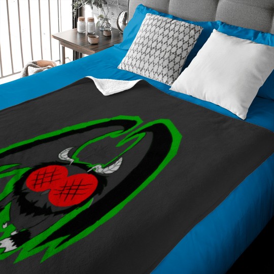 Discover Mothman flying Baby Blankets