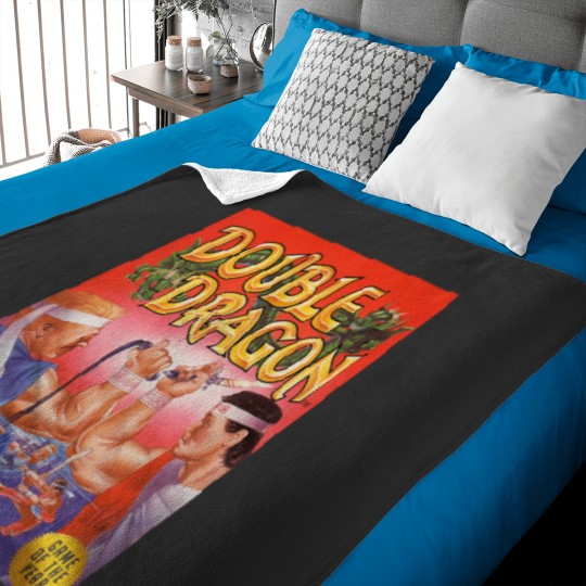 Discover Double Dragon Baby Blankets
