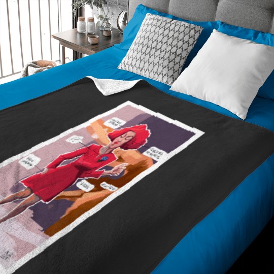 Discover Lil the human code Baby Blankets