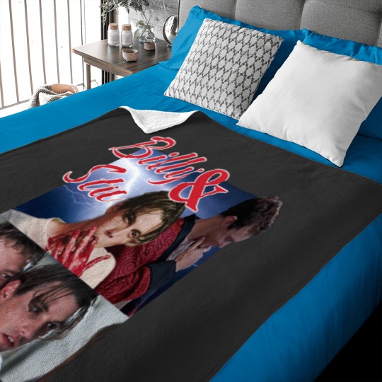 Discover Billy and Stu Scream Horror Movie Baby Blankets