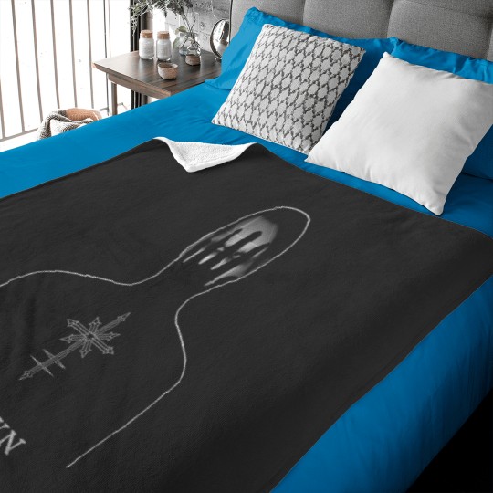 Discover Marilyn Mansonss Chaos Hand Baby Blankets