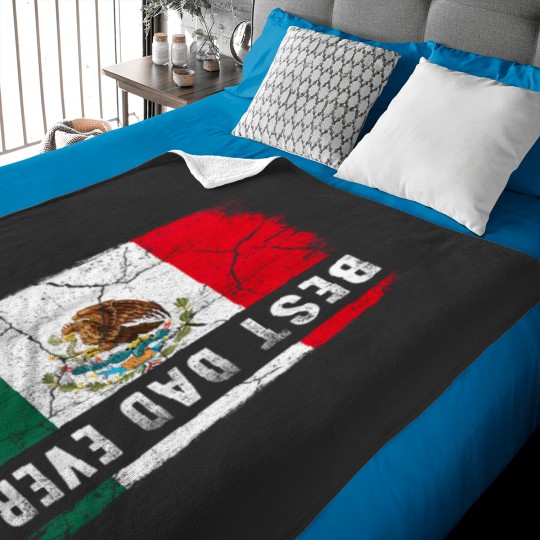 Discover Best Mexican Dad Ever Mexico Daddy Fathers Day Gift Baby Blankets