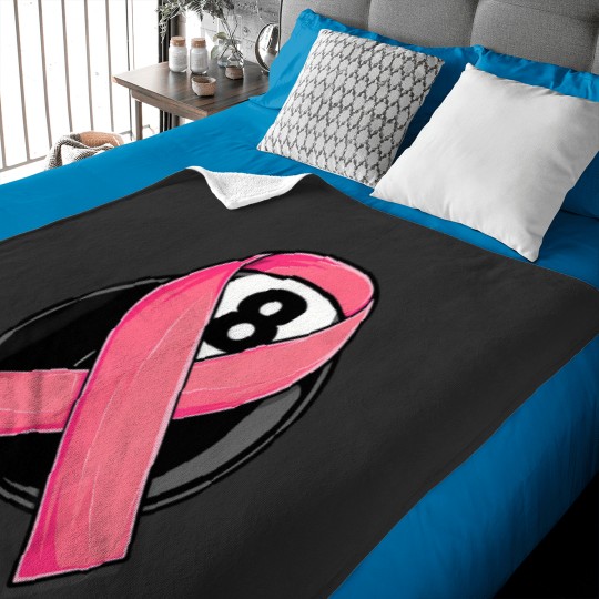 Discover breast cancer awareness billard s, pink cancer support Baby Blankets