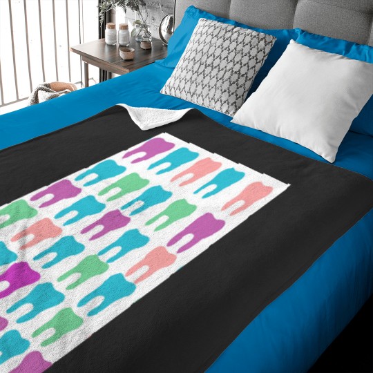 Discover Dental colorGraphic Baby Blankets