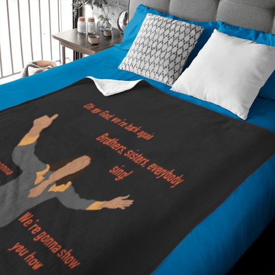 Discover Klaus quoting Backstreet Boys Baby Blankets