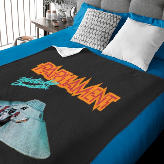 Discover PARLIAMENT FUNKADELIC MOTHERSHIP CONNECTION George Clinton Baby Blankets