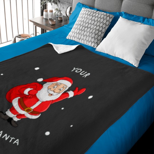 Discover Your Secret Santa Merry Christmas Baby Blankets