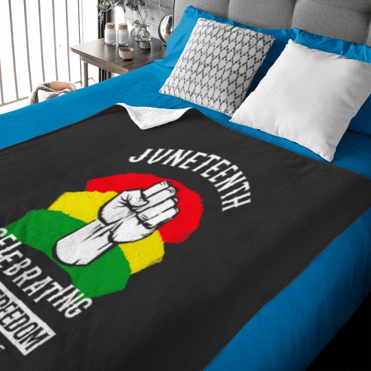 Discover CELEBRATING BLACK FREEDOM JUNETEENTH INDEPENDENCE FREEDOM DAY Baby Blankets