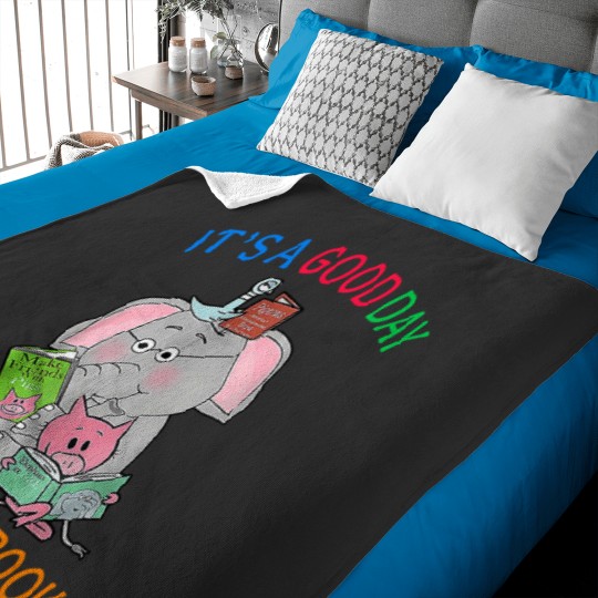 Discover Its A Good Day To Read A Book Funny Book Lover Baby Blankets