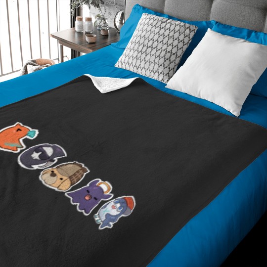 Discover HoloMyth Mascots pack - Hololive Baby Blankets