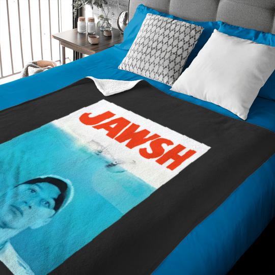 Discover Josh Allen Football Crew Neck Unisex Pre Shrunk Cotton Baby Blankets