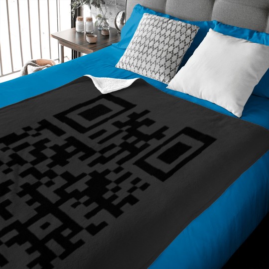 Discover Im not very good with money QR Code Baby Blankets