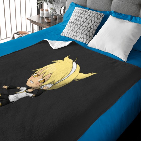 Discover Kagamine Len chibi Baby Blankets