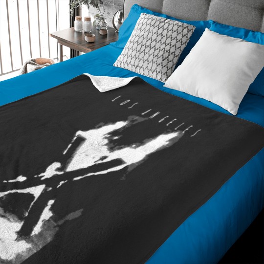 Discover X los angeles t shirt Essential Baby Blankets