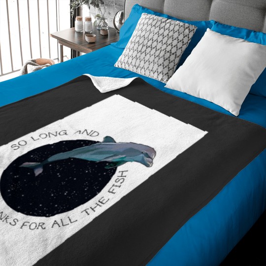 Discover The Hitchhikers Guide to the Galaxy Baby Blankets