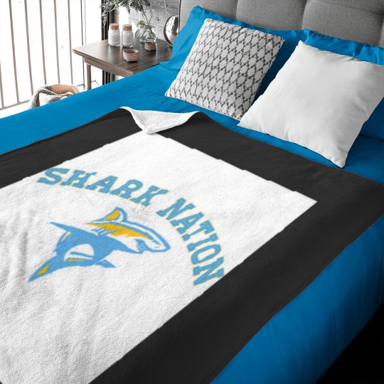 Discover Long Island University Shark Nation Baby Blankets
