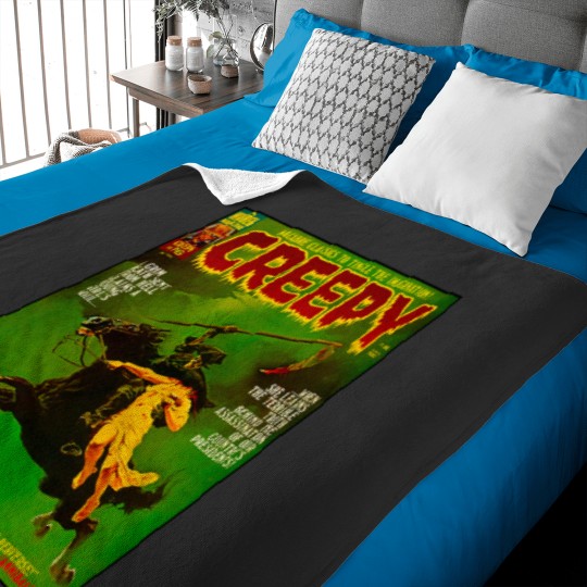 Discover YEP ITS ANOTHER GREAT Vintagess CREEPY 76 MAGAZINE COVER! Baby Blankets