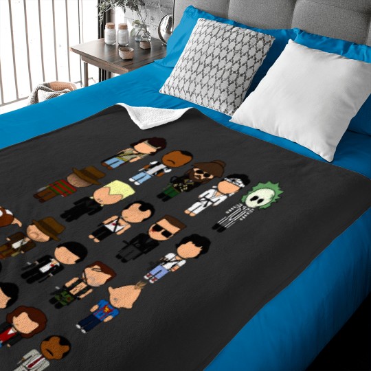 Discover 1980s Classic Movie Icons - Baby Blankets