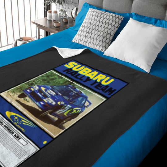 Discover WRX World Rally Baby Blankets