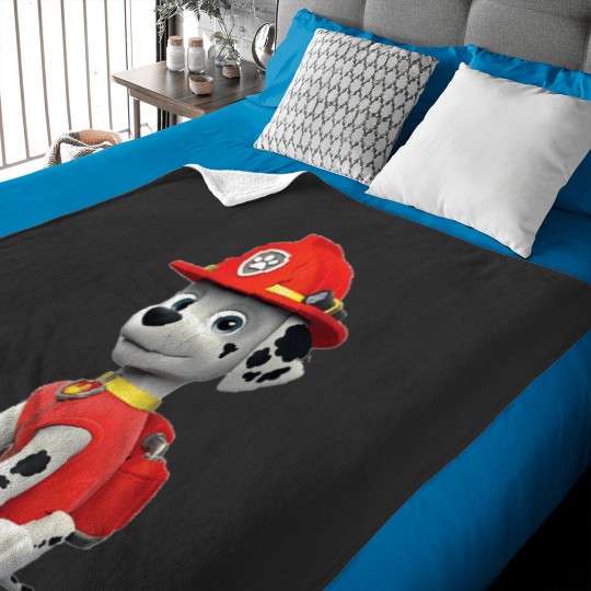 Discover Paw Patrol Marshall Baby Blankets
