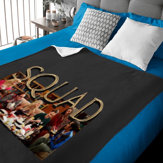 Discover Big Bang Theory Squad Baby Blankets, Funny Big Bang Theory Fan Baby Blankets
