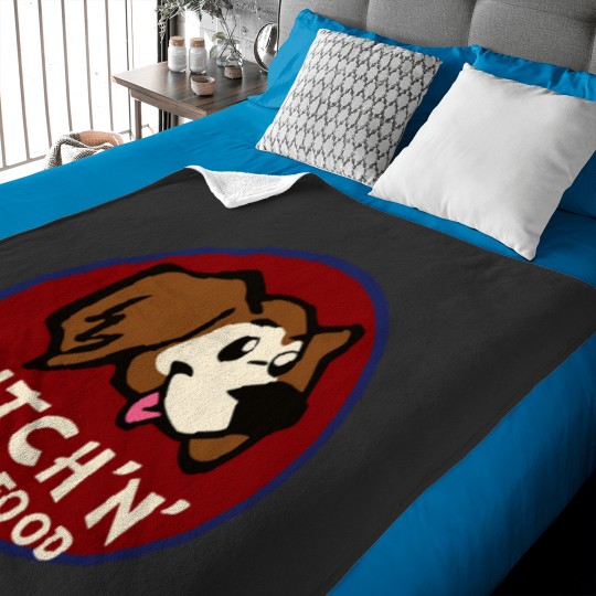 Discover Bitchn Dog Food Baby Blankets