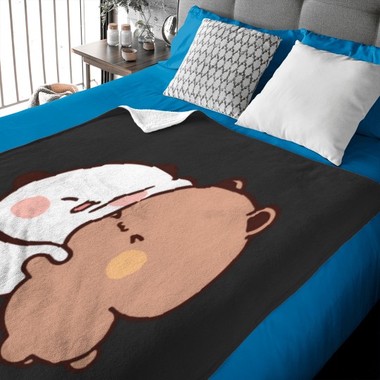 Discover Bear and Panda Bubu Dudu Balloon Baby Blankets