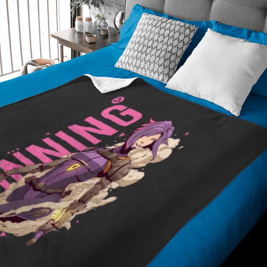 Discover Hot Anime Warrior Baby Blankets