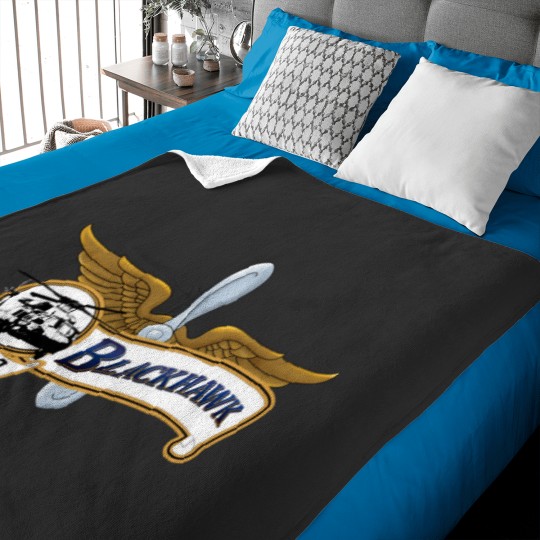 Discover Vintage Blackhawk design Baby Blankets