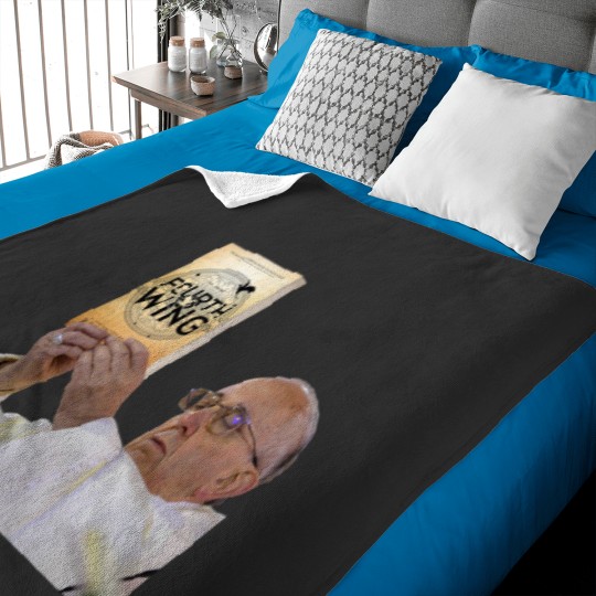 Discover Fourth Wing Pope Meme Baby Blankets