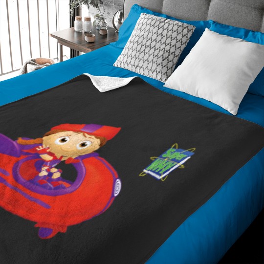 Discover Super WHY! Wonder Red in Plane Baby Blankets